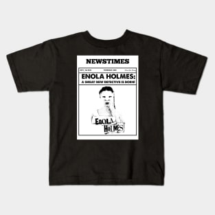 Enola holmes Kids T-Shirt